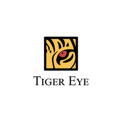 tiger eye logo. tribal tattoos. t-shirt design. cover .etc