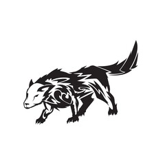 Design grafis illustratsion tatto icon logo