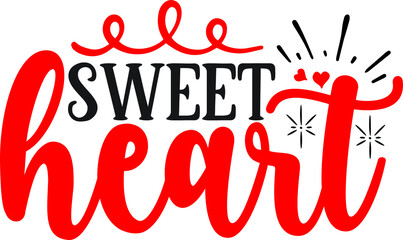 Sweet heart  svg design