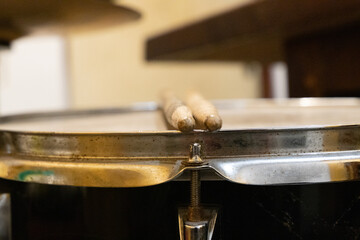 drum in the kitchen