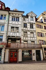 Fachwerkhaus, Schwertgasse, St. Gallen