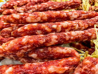 Cantonese Sausage, Delicious cantonese food Chinese sausage