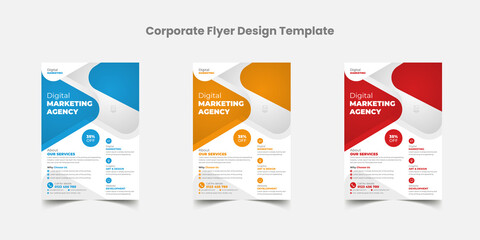 Creative Corporate Flyer Design Template 