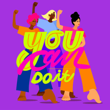you can do it - empowering lettering with a group of women