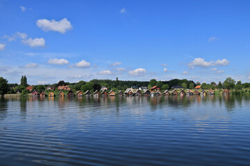 Fototapeta na wymiar Landschaft in der mecklenburgischen Seenplatte