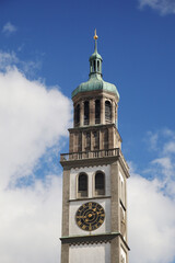 Perlach tower in Augsburg, Gemany