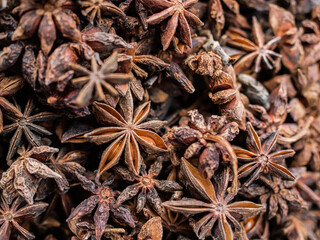 star anise close up