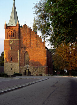 Church in Zator town - October 2010, Poland