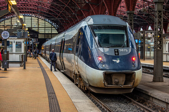 Copenhagen main train station. Denmark.