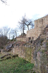 Die alte Stromburg in Stromberg.