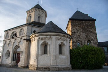 Fototapeta na wymiar The Matthias Chapel in Kobern-Gondorf