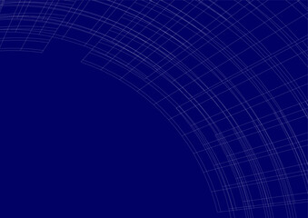 Abstract architecture 3d background vector drawing