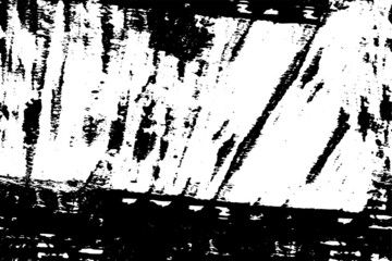 The texture is black and white. Worn surface. Grunge pattern of dust, dirt, scratches, chips
