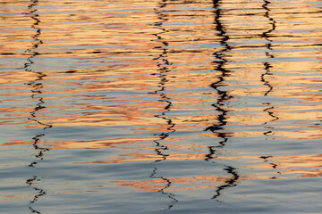 Abstrakte Küstenlandschaft