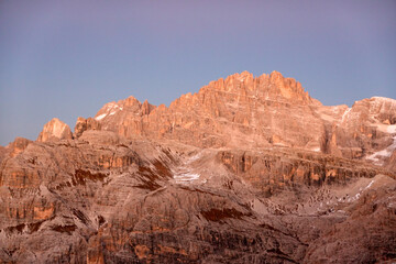 Scenic landscape in the Dolomites, Italy, Europe