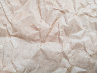 Obraz premium Crumpled wrinkled paper for background close up