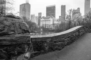 Papier Peint photo Pont de Gapstow Pont de Gapstow dans Central Park