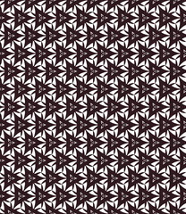 Seamless vector background. Decorative geometric print design for fabric, cloth design, covers, manufacturing, wallpapers, print, tile, gift wrap and scrapbooking.