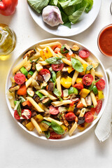 Ratatouille pasta salad