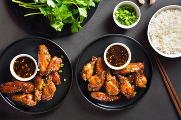 Honey-soy chicken wings