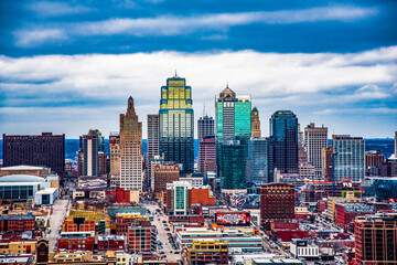 Downtown Kansas City Skyline