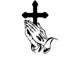 Praying Hands illustration symbol religion