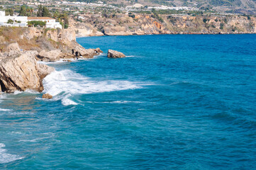Nerja in the province of Malaga is a famous destination of the sun coast of Spain.
