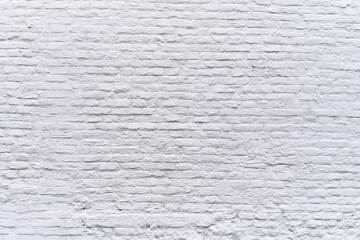  Painted white brick wall surface background