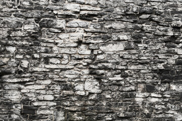  Stone brick wall surface background
