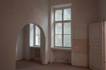 Old abandoned villa in Bratislava; Slovakia