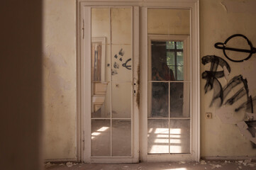 Old abandoned villa in Bratislava; Slovakia