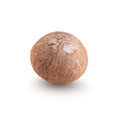 coconut isolated on a white background.