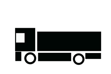 Schematic representation of a truck.
