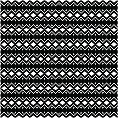Seamless ethnic pattern color black and white.Can be used in fabric design for clothes, accessories; decorative paper, wrapping, background, wallpaper, Vector illustration.