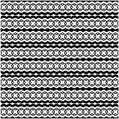 Seamless ethnic pattern color black and white.Can be used in fabric design for clothes, accessories; decorative paper, wrapping, background, wallpaper, Vector illustration.