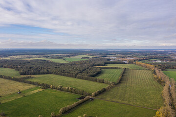 Brandenburger Landschaft, Luftbild