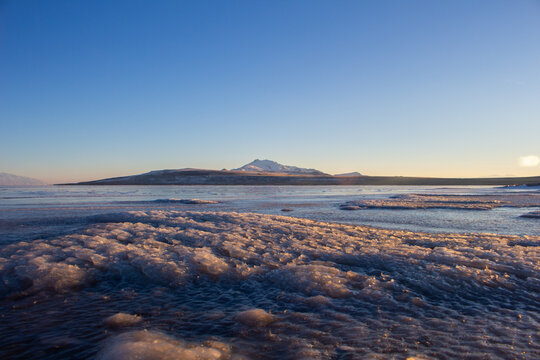 the salty lake