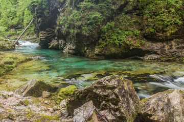 Vintgar gorge near Bled, Slovenia