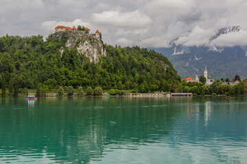 Blejski grad (Bled castle) in Slovenia
