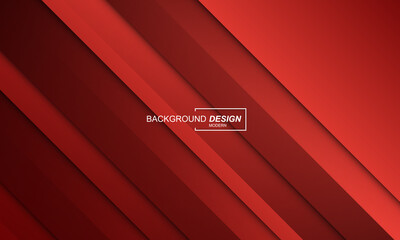 Obraz premium Modern abstract background red color diagonal concept