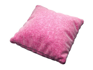 Pillow isolated on white background. 3D Illustration.