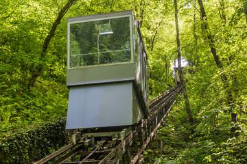 Funicular near Skocjanske jame (Skocjan Caves), Slovenia