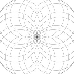 Obraz premium Mandala Design Coloring Page