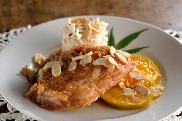 Fernanda Ribeiro.Livro receitas Can‡bicas.Pernil com laranja
