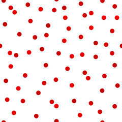 Elegant Red Dot Pattern Design Background