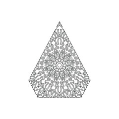 Mandala vector element round ornament decoration