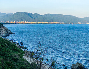 The natural scenery in Sanya City