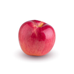 red apple isolated on a white background