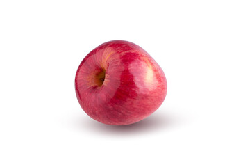 red apple isolated on a white background