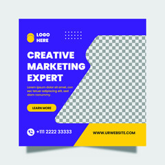 Corporate Social Media Post Template